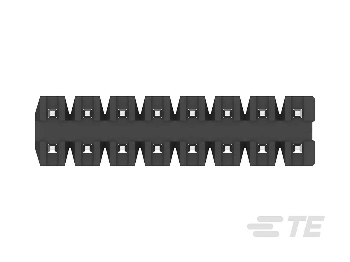 2842128-7 TE Connectivity AMPMODU Series Straight Through Hole Pin Header, 14 Contact(s), 2 mm Pitch, 2 Row, Unshrouded