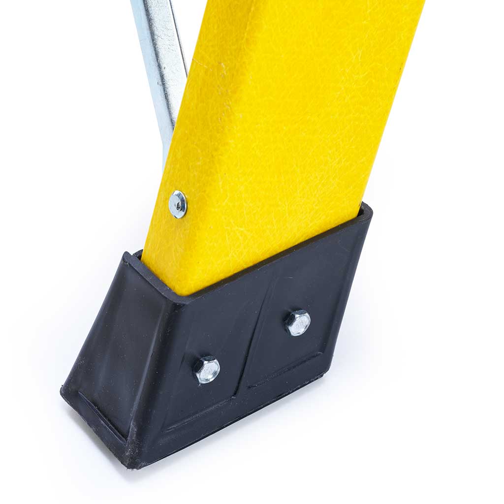 285-155 RS PRO Fibreglass 5 steps Step Ladder, 0.52m platform height, 2.53 m open length