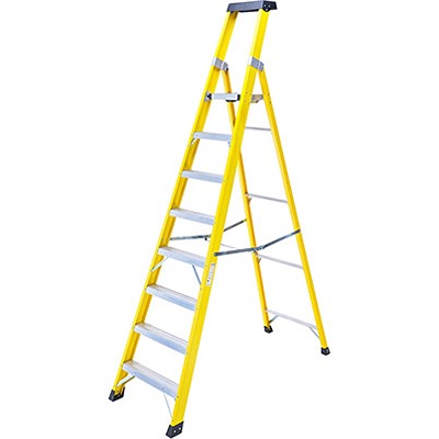 RS PRO 2.09m Aluminium, Fibreglass Scafolding & Work Platform