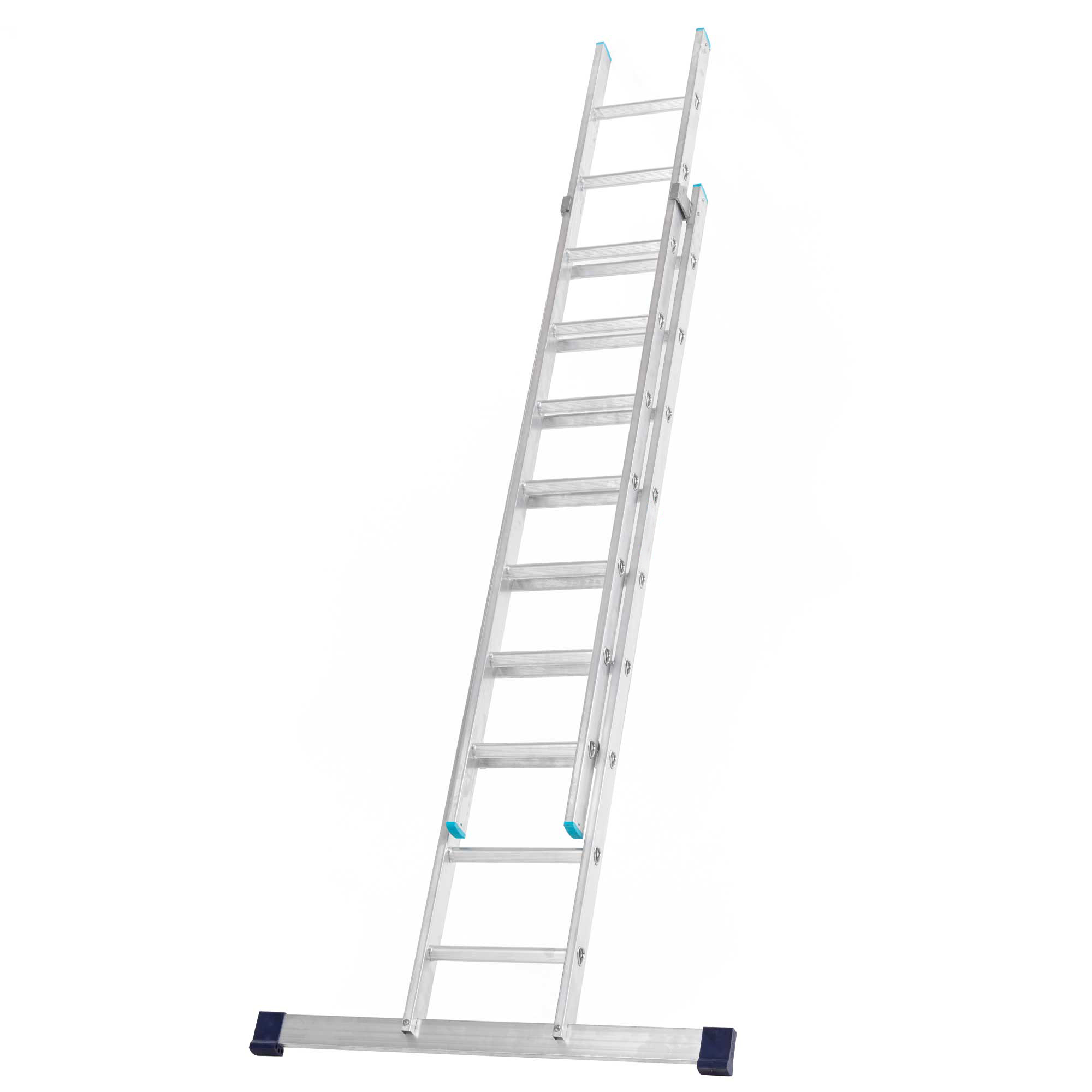 RS PRO 1 Sections Aluminium Extension Ladder, 3970 mm