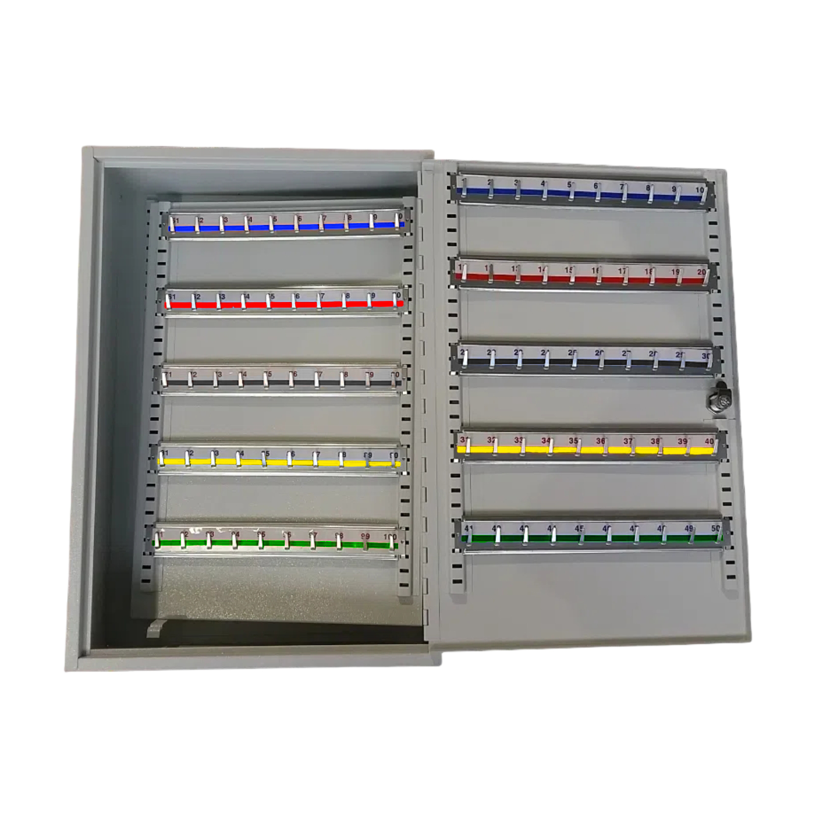 285-519 RS PRO Grey Steel Key Cabinet Wall