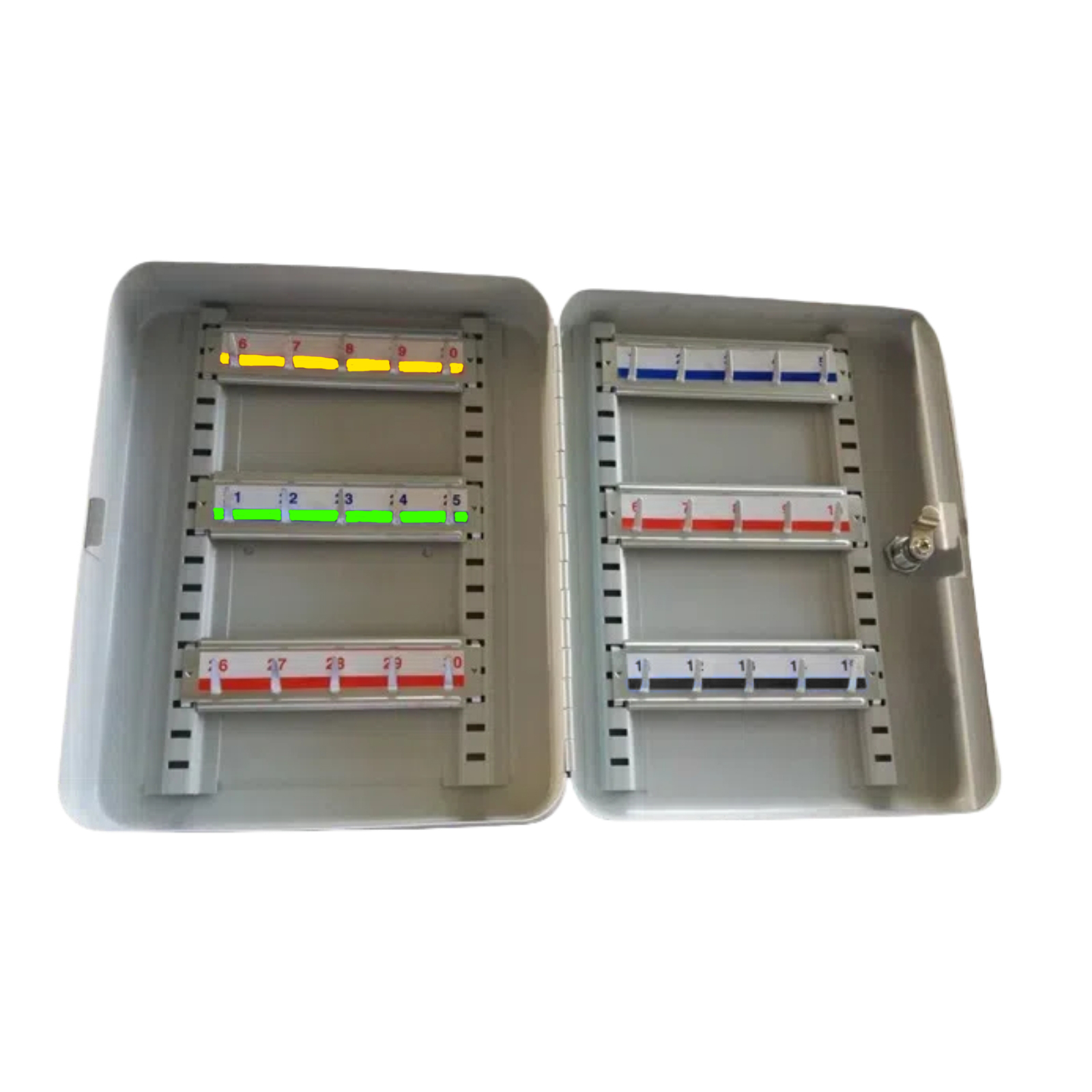285-524 RS PRO Grey Steel Key Cabinet Wall