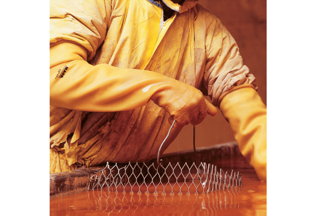 285 Mapa ALTO  Beige Latex Work Gloves, Size 10, Latex Coating