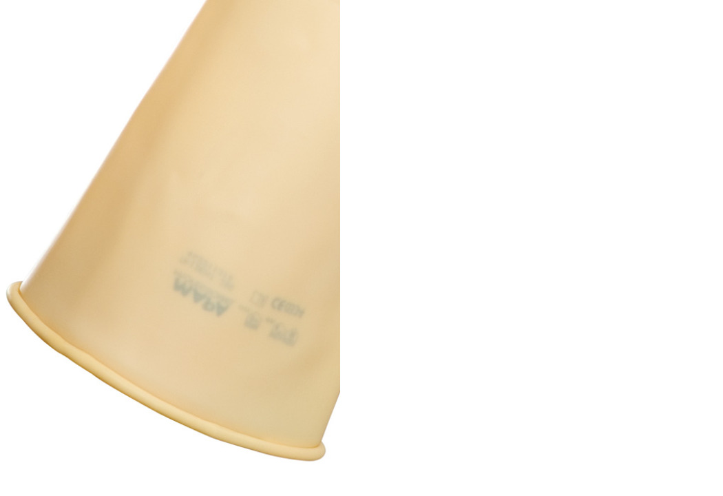 285 Mapa ALTO  Beige Latex Work Gloves, Size 10, Latex Coating