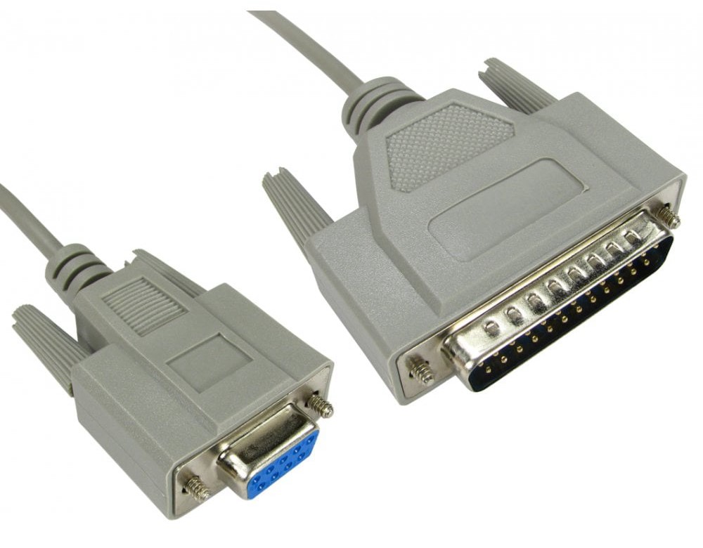 RS PRO Female D-Sub 25-Pin, D-Sub 9-Pin to Male Serial Cable, 500 mm, RS PRO Series