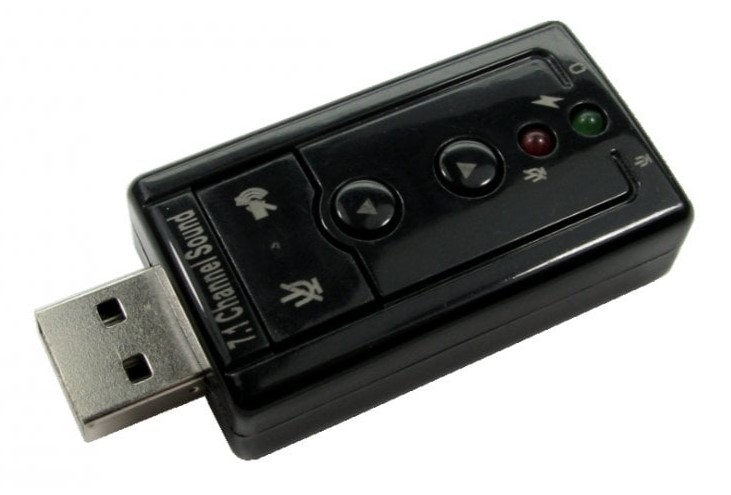 RS PRO 7.1 Channel USB Sound Card
