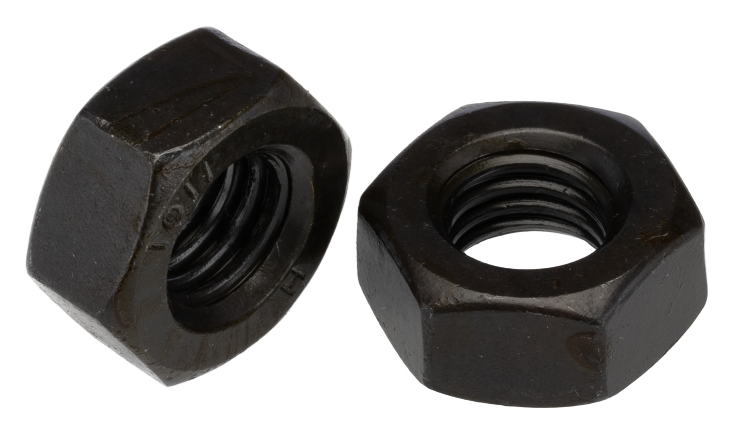 RS PRO, Plain Steel Hex Nut M10, DIN 934