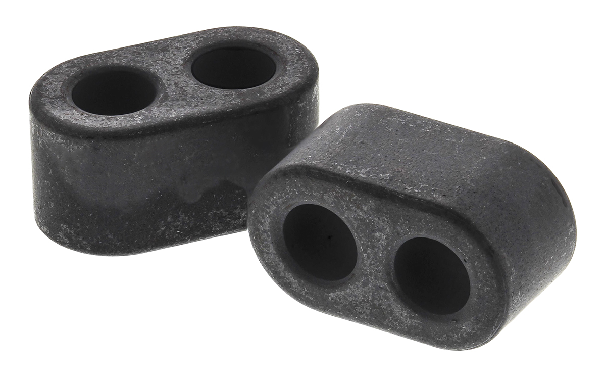 Fair-Rite, Diameter 3.8 mm Ferrite Sleeve, Apertures: 2 13.3 mm 7.5 mm, For Suppression Components