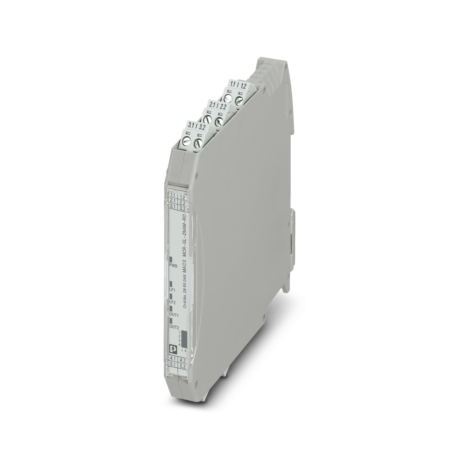 Phoenix Contact MACX Analog Series 2-Contact Female Interface Module, DIN Rail, 35mA