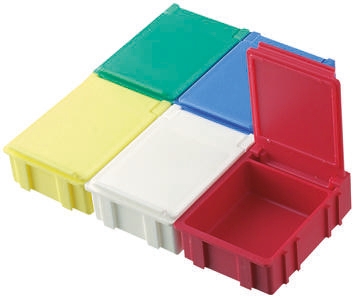 Licefa Blue ABS Compartment Box, 21 mm x 56mm x 42 mm