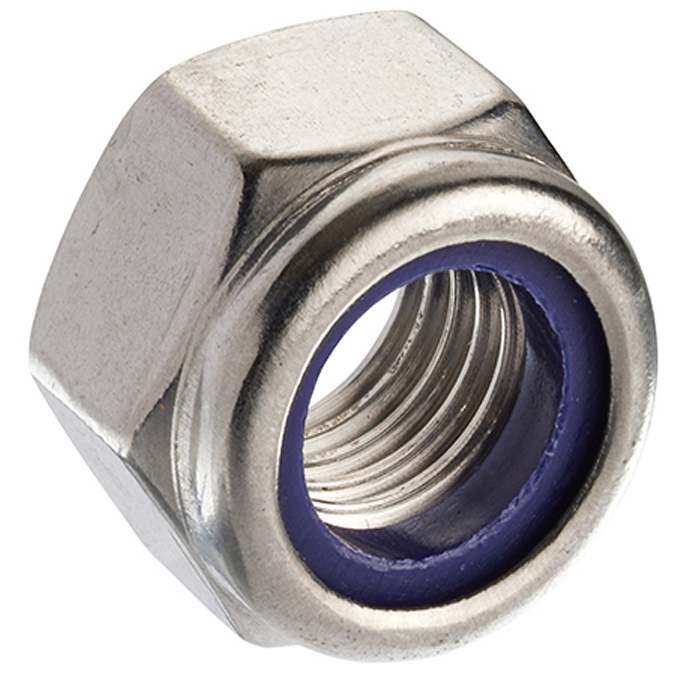 RS PRO A2/304 Stainless Steel Hex Nut M6, DIN 982