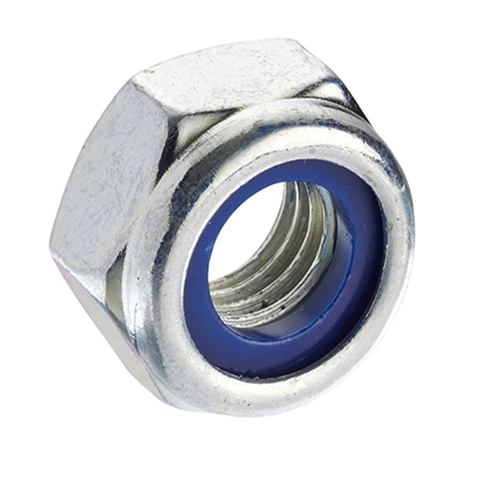 RS PRO, Bright Zinc Steel Hex Nut M18, DIN 985