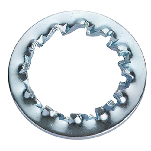 RS PRO Steel Bright Zinc Internal Tooth Washers, DIN 6798J