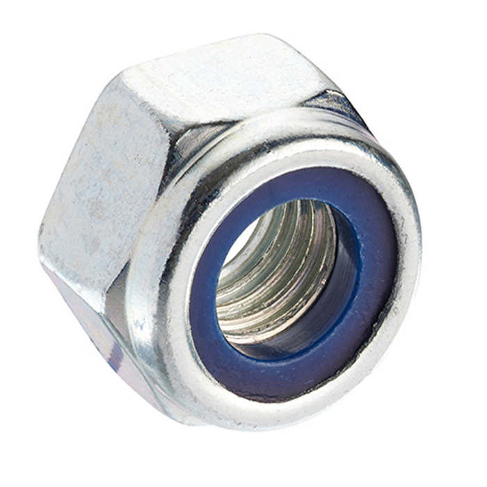 RS PRO, Bright Zinc Steel Hex Nut M14, DIN 982