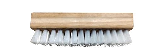RS PRO Hard Bristle White Scrub Brush White, Nylon bristle material
