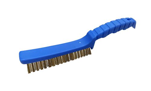 RS PRO 300 mm Brass Wire Brush,  For General Cleaning, Engineering, Rust Remover