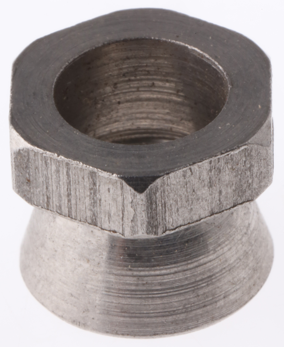 RS PRO 13 to 29 Nm Plain, Stainless Steel Shear Nut, M8