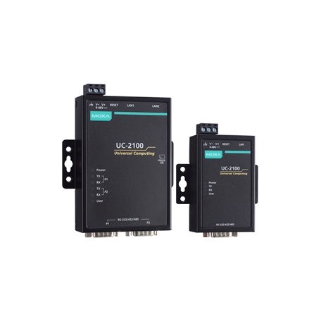 MOXA UC-2100, Industrial Computer, 4W, ARM Cortex 600 MHz, 8000 MB, 1 Linux