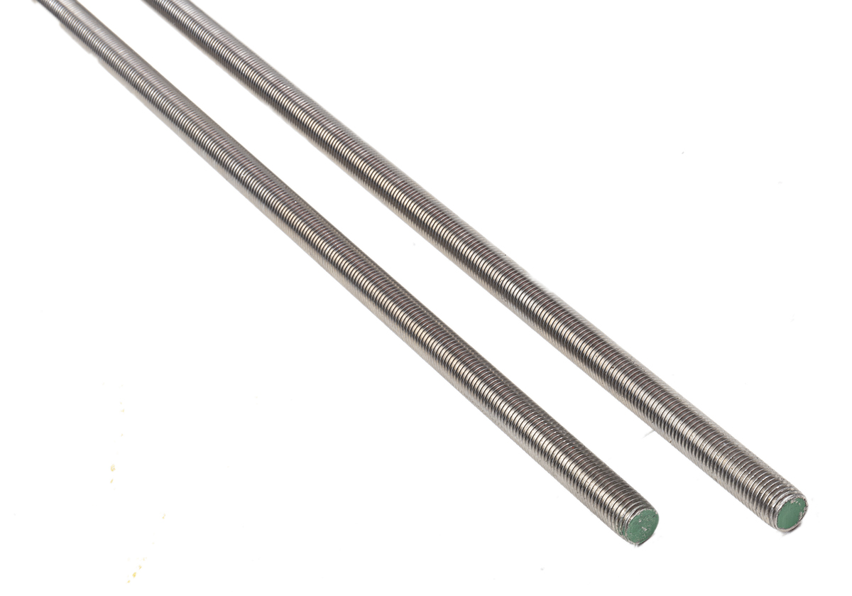 289-089 RS PRO Plain Stainless Steel Threaded Rod, M16, 1 m