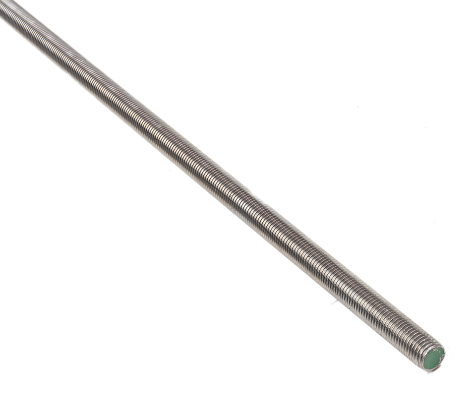 289-089 RS PRO Plain Stainless Steel Threaded Rod, M16, 1 m