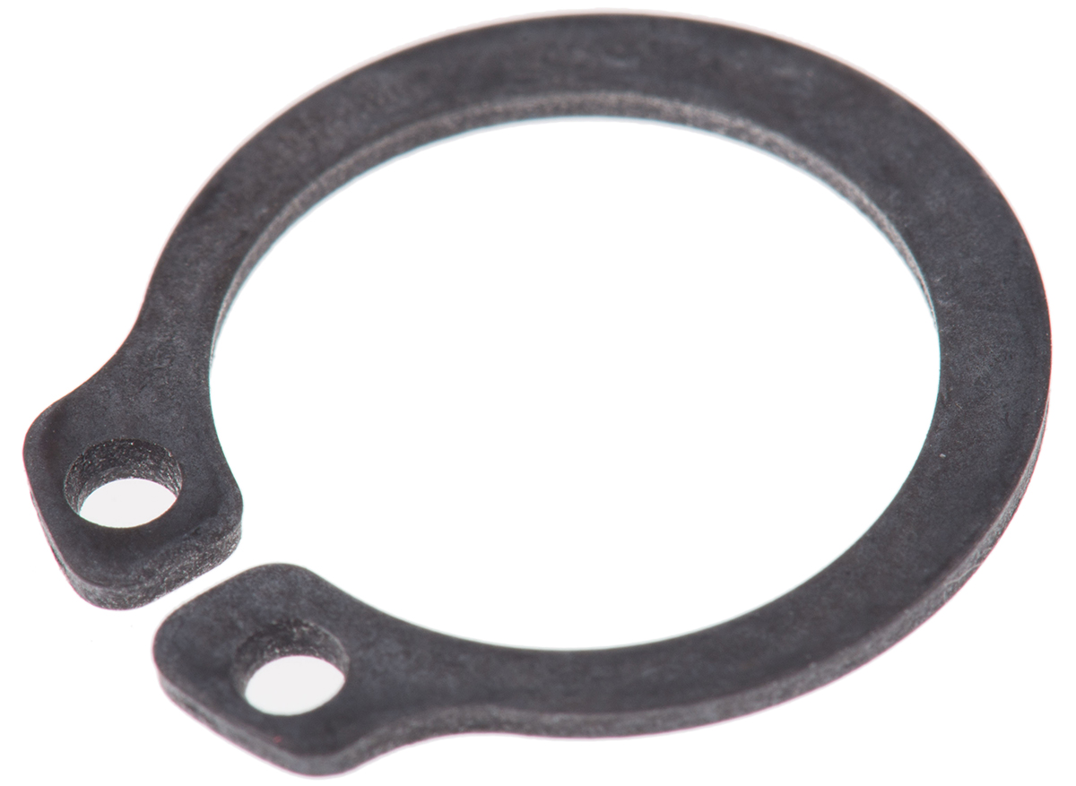 RS PRO Steel External Circlip 13.4 mm, 14 mm Shaft Diameter