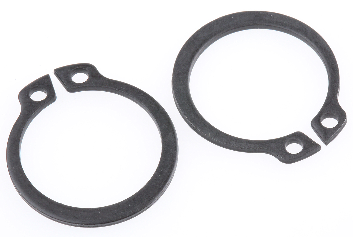 RS PRO Steel External Circlip 19 mm, 20 mm Shaft Diameter