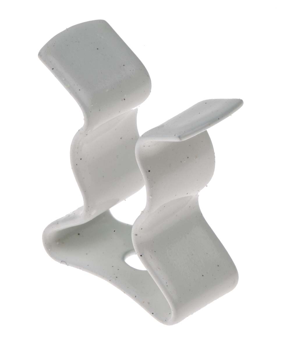 RS PRO 6.35 mm Nylon Stainless Steel Spring Clip 6.35 mm x, 2.2 mm