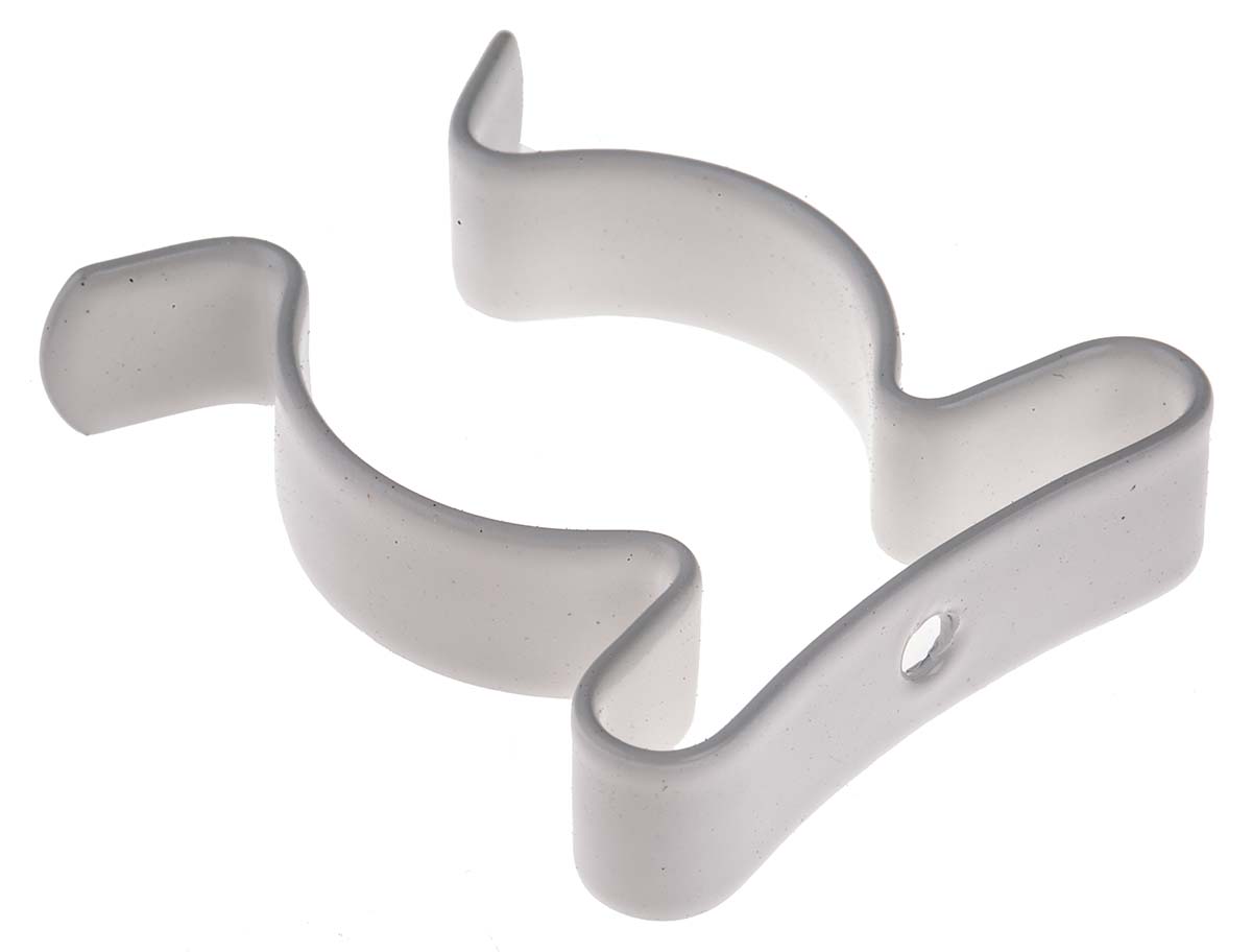 289-613 RS PRO 31.75 mm Nylon Stainless Steel Spring Clip 11.11 mm x, 3.6 mm