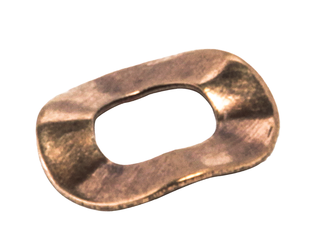 RS PRO Copper Plain Crinkle Locking & Anti-Vibration Washer, M2, BS 4463