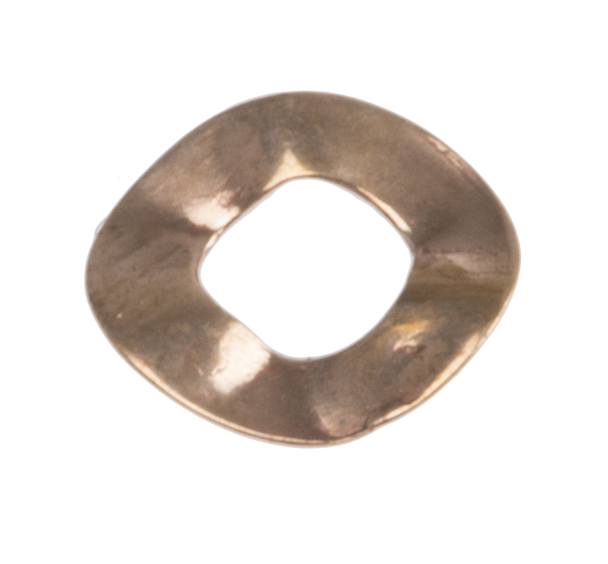RS PRO Copper Plain Crinkle Locking & Anti-Vibration Washer, M2.5, BS 4463
