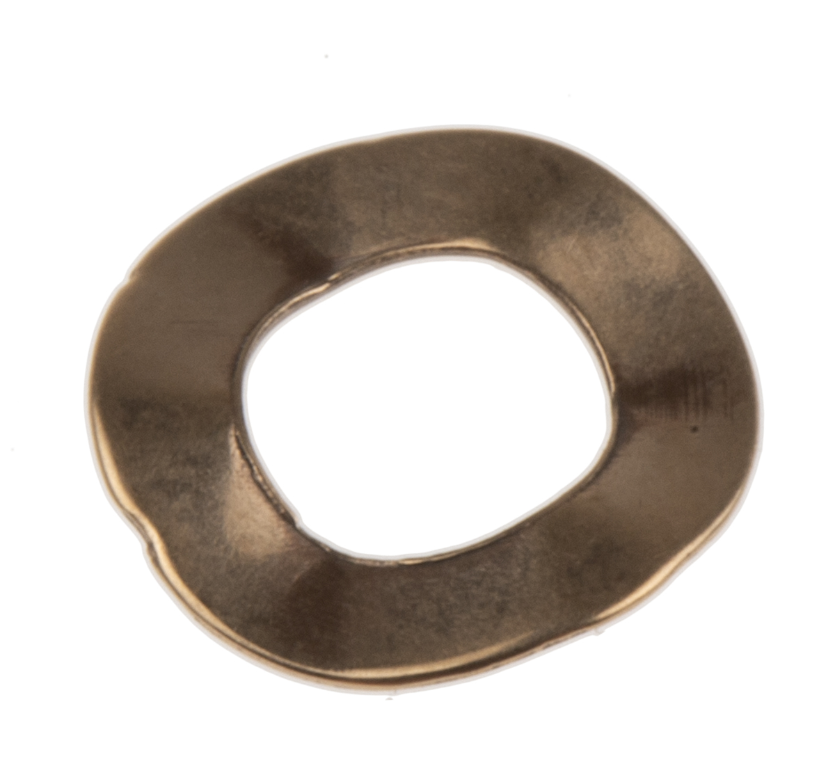 RS PRO Copper Plain Crinkle Locking & Anti-Vibration Washer, M4, BS 4463