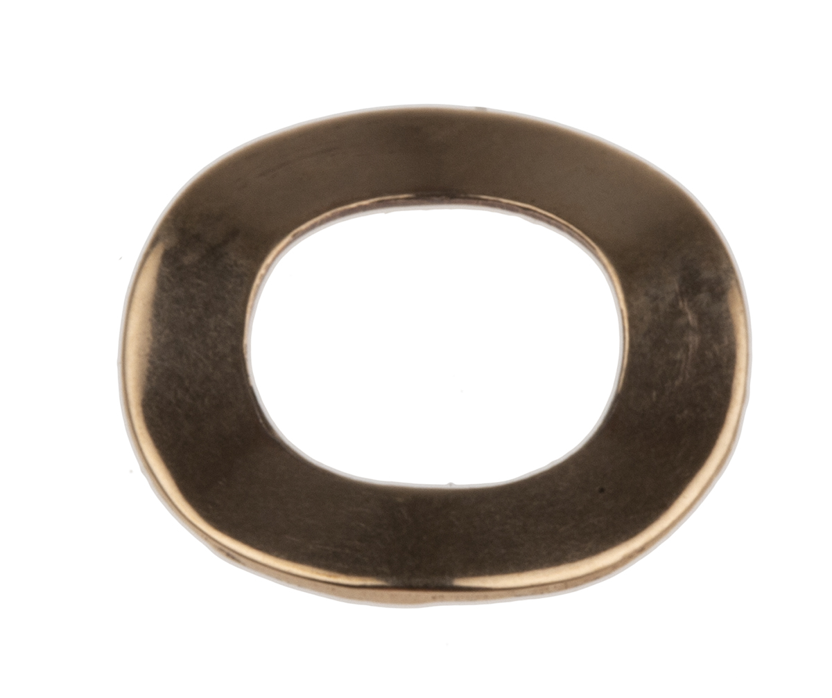 RS PRO Copper Plain Crinkle Locking & Anti-Vibration Washer, M5, BS 4463