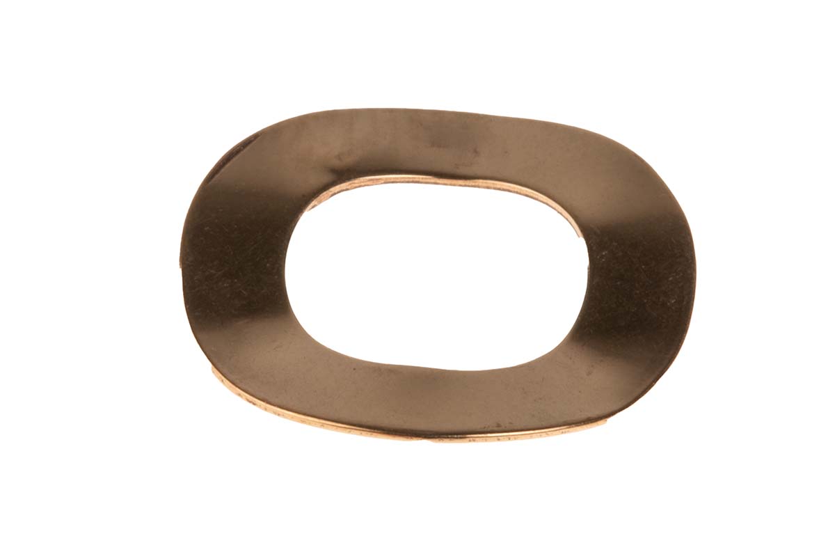 RS PRO Copper Plain Crinkle Locking & Anti-Vibration Washer, M8, BS 4463
