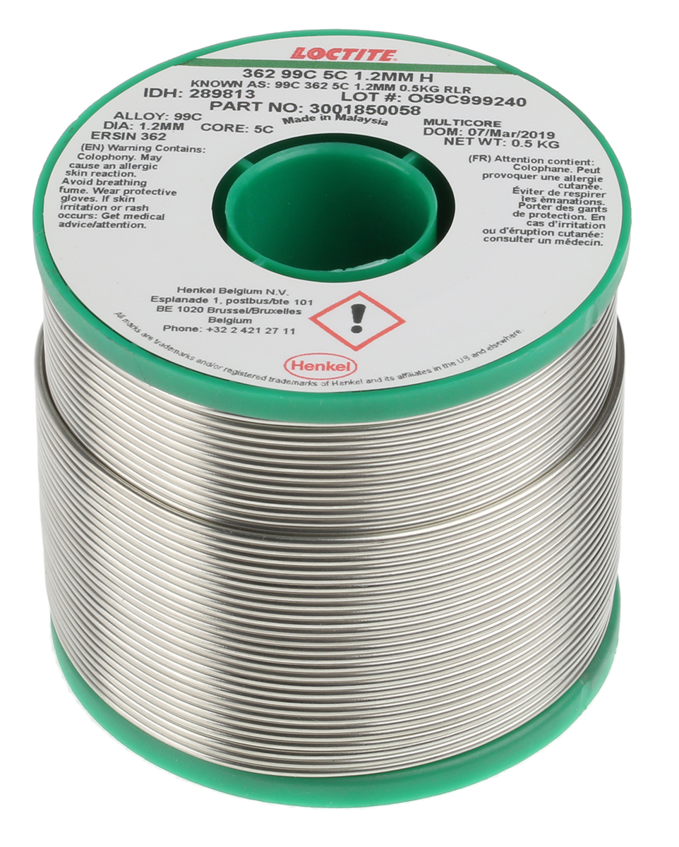 Multicore Wire, 1.2 mm Lead Free Solder, 227 °C Melting Point