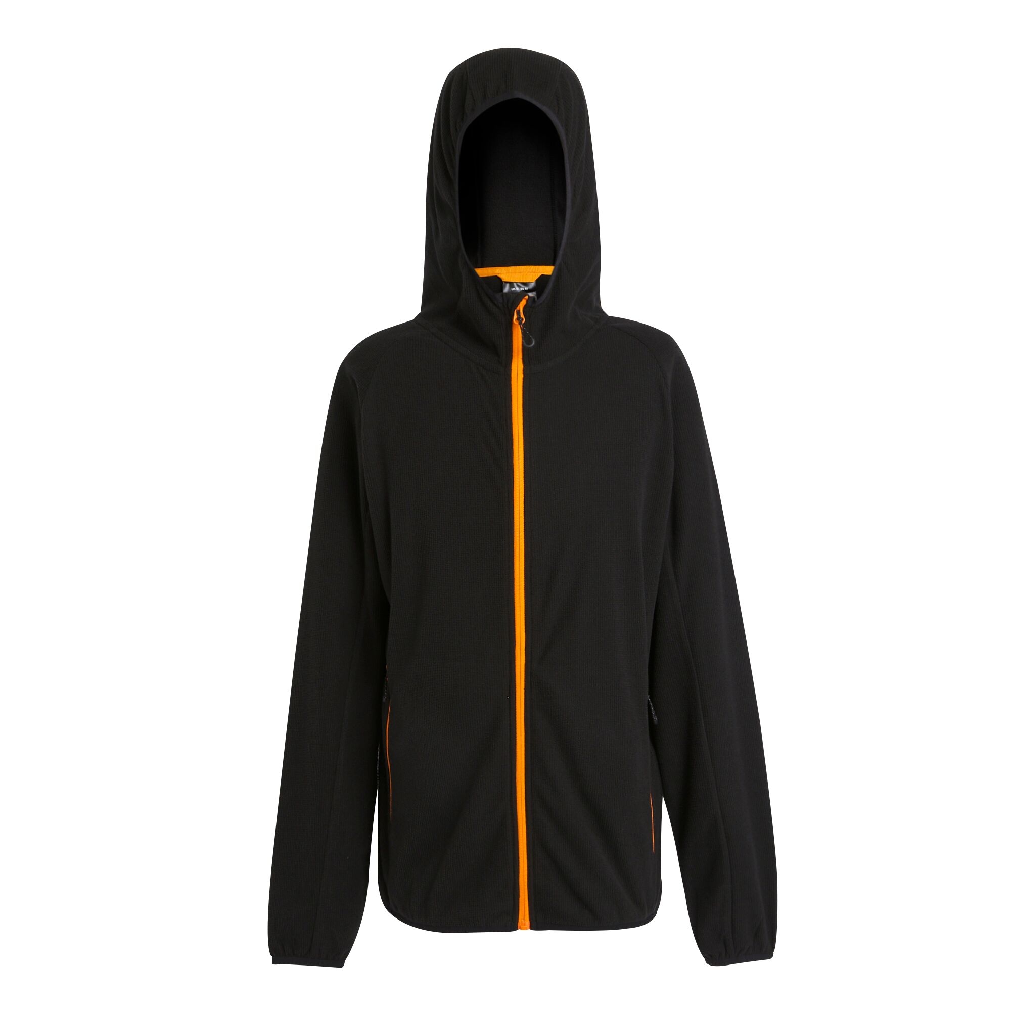 Regatta Professional TRF690 Black, Orange 100% Polyester Fleece Jacket XXL