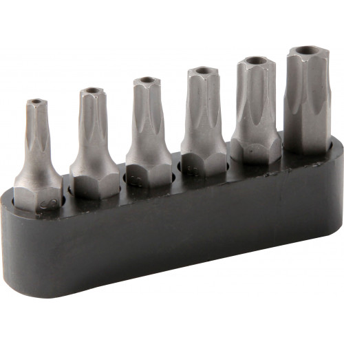 SAM Torx Screwdriver Bit, 1/4 in Tip, 1/4 in Drive, Torx Drive