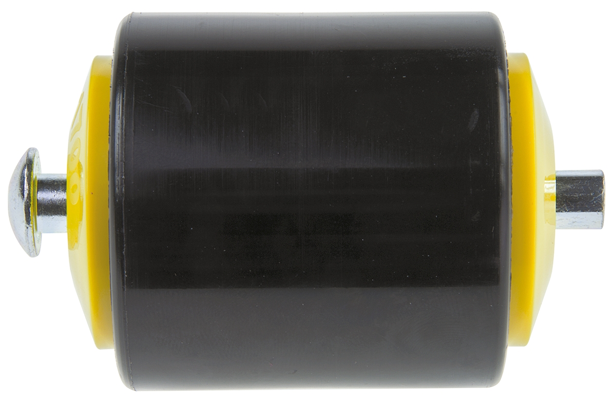 2900 Interroll Polyamide Round Conveyor Roller Conveyor Roller Plain 50 mm Dia. x 65 mm L, 300 N, 8 mm Spindle, 63 mm Overall