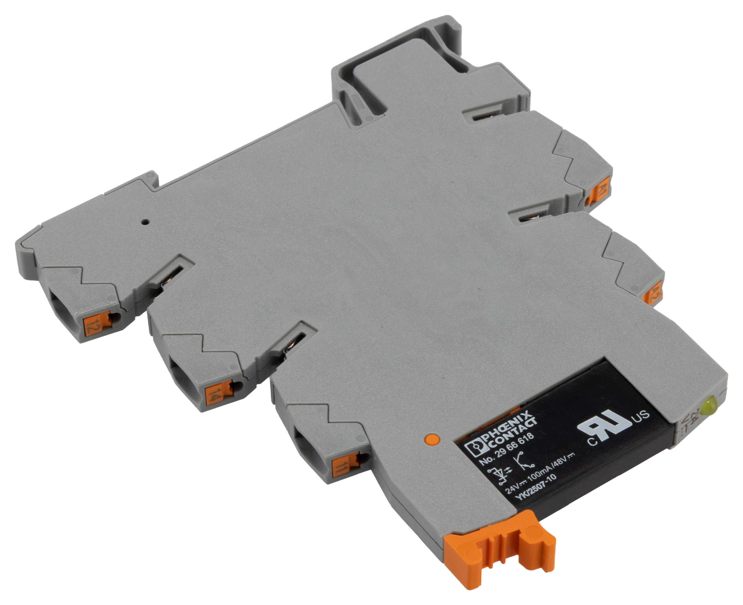 2900352 Phoenix Contact PLC-OPT- 24DC/ 48DC/100 Solid State Interface Relay DIN Rail Push-in