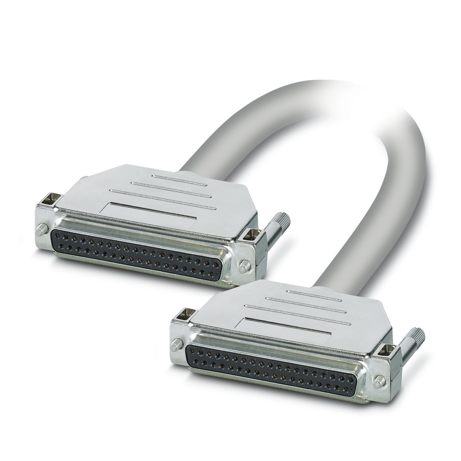 Phoenix Contact Female D-Sub 37-Pin to Female DB37 Serial Cable, 6 m Semi-Rigid Polyvinyl Chloride, 290 Series