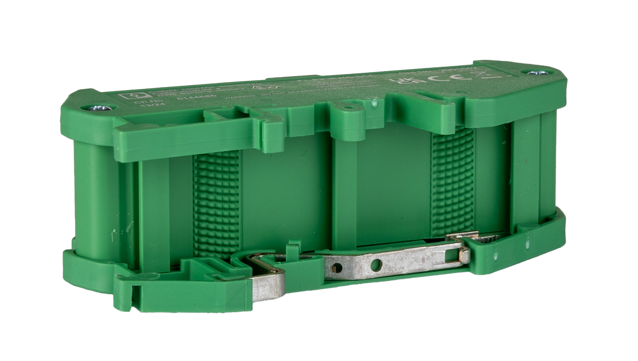 2901642 Phoenix Contact FL-PP-RJ45-SCC Series Cat5e 1 Port RJ45 Patch Panel Shielded 90 mm Green