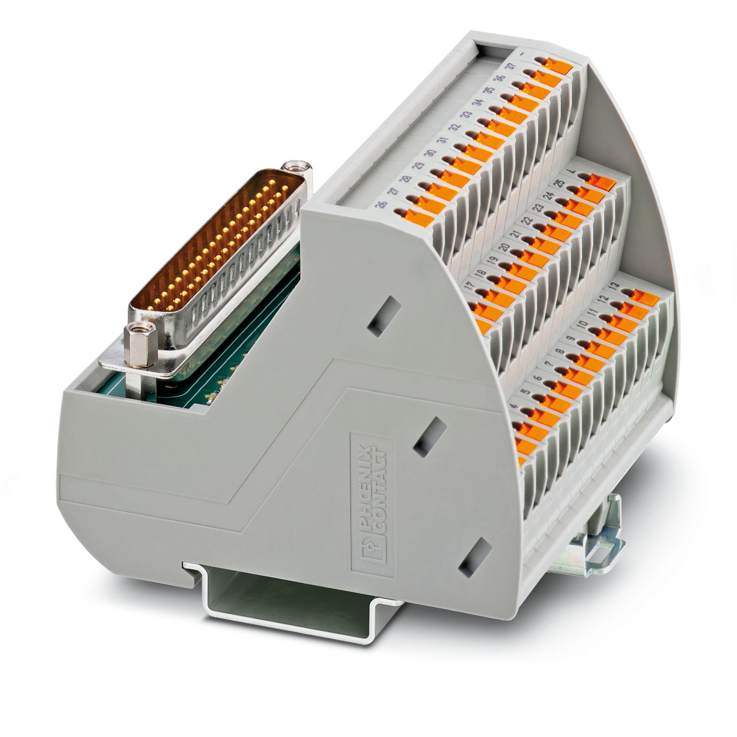 Phoenix Contact VARIOFACE Series Interface Module, D-Sub Pin Strip Connector, DIN Rail, 2A