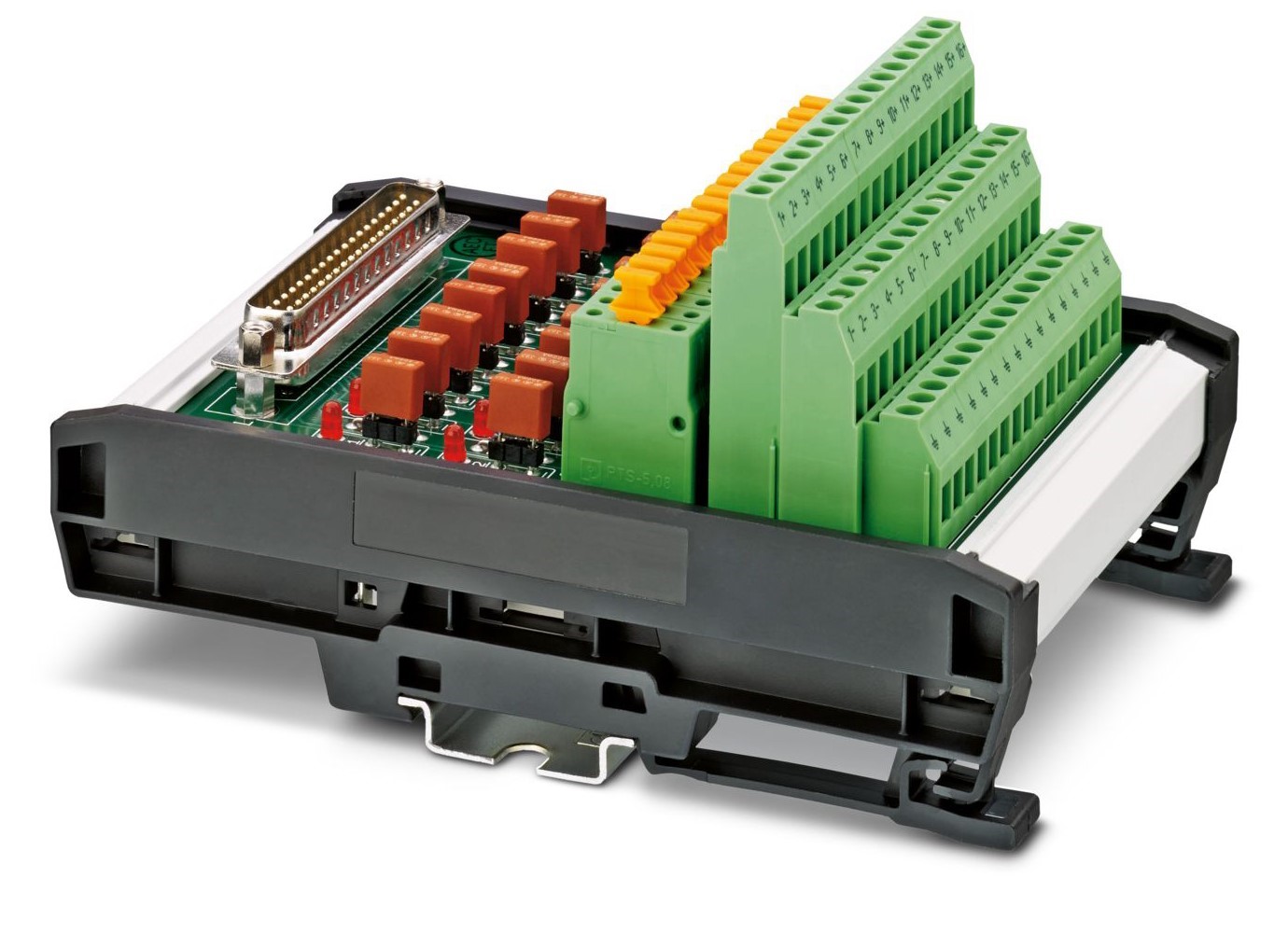 Phoenix Contact VARIOFACE UM Series Male Interface Module, DIN Rail, 500mA