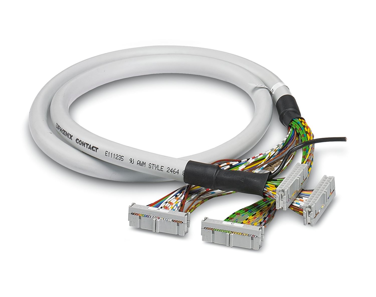 Phoenix Contact Female IDC to Female IDC Cable, 6 m Polyvinyl Chloride, CABLE-2FLK24 Series