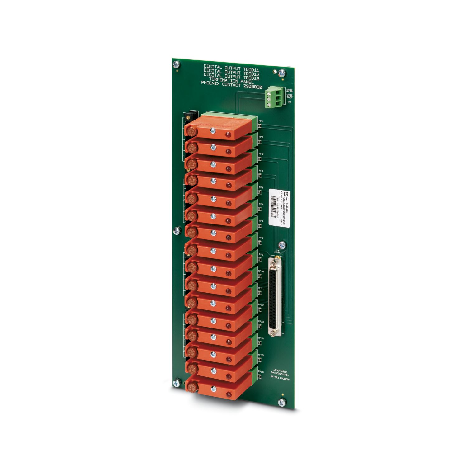 Phoenix Contact FLX Series Input/Output Module, 16 Outputs, 24V dc