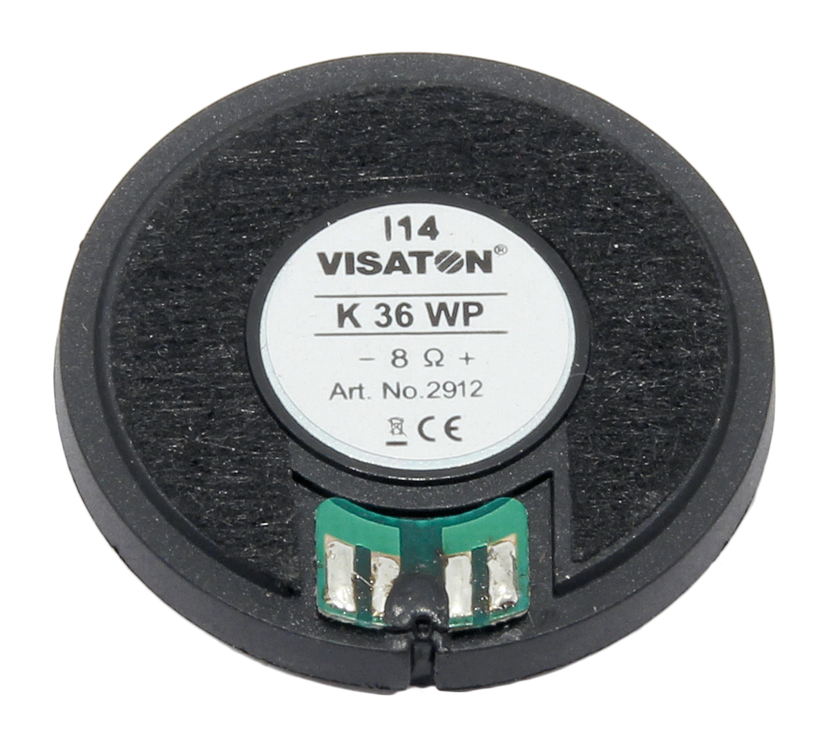 Visaton 8 Ω 1 W Miniature Speaker 36 mm Dia. 6 mm