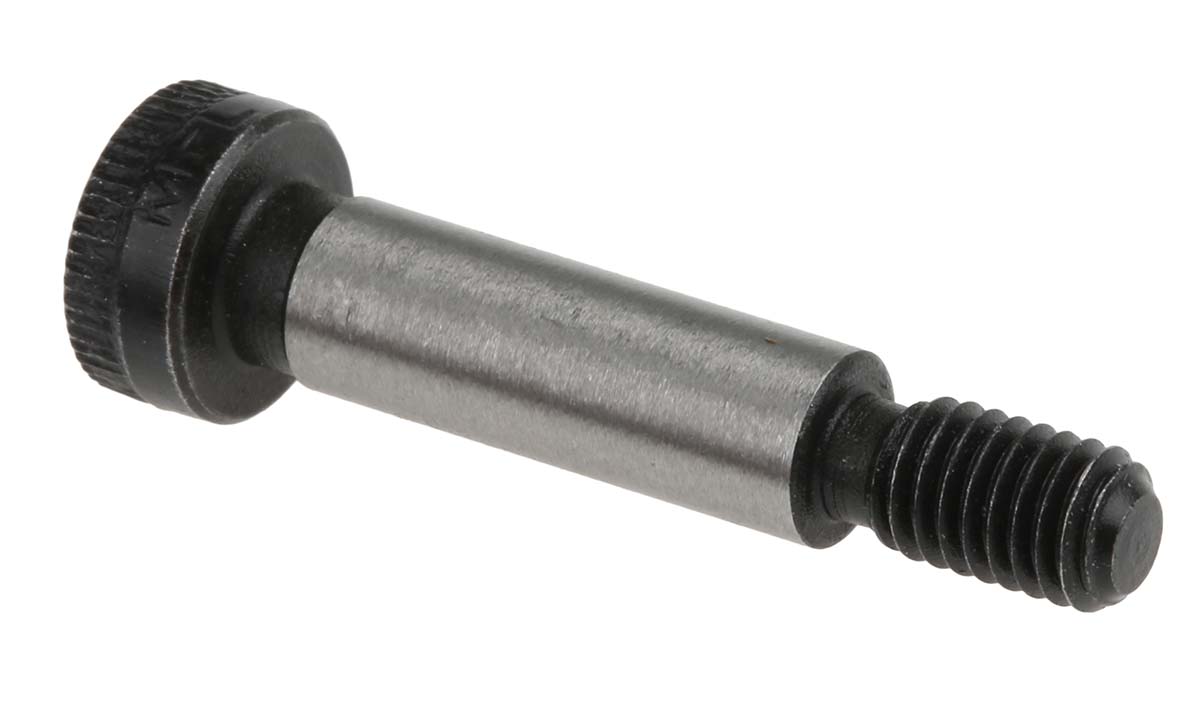 RS PRO M5 Shoulder Bolt, Steel, Hex Socket, 20 mm, Shoulder Dia. 12 mm