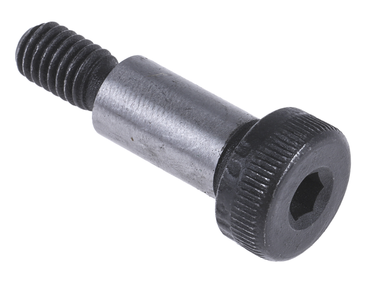 RS PRO M6 Shoulder Bolt, Steel, Hex Socket, 16 mm, Shoulder Dia. 12 mm