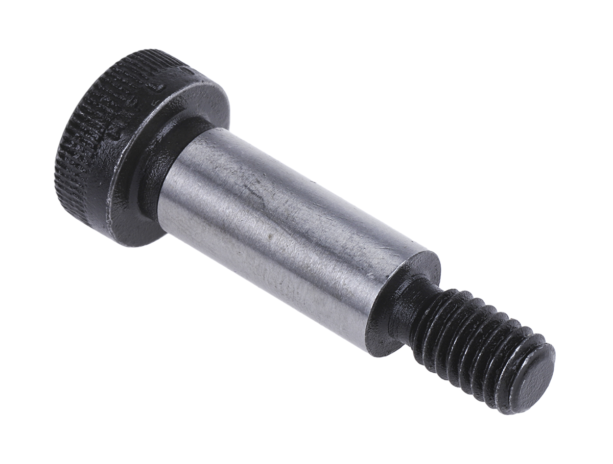 RS PRO M6 Shoulder Bolt, Steel, Hex Socket, 20 mm, Shoulder Dia. 12 mm