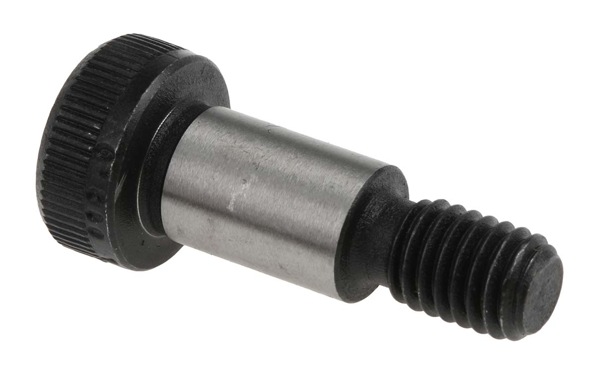 RS PRO M8 Shoulder Bolt, Steel, Hex Socket, 16 mm, Shoulder Dia. 12 mm
