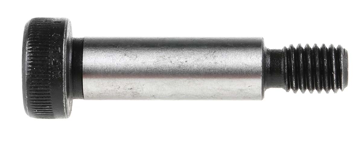 292-344 RS PRO M8 Shoulder Bolt, Steel, Hex Socket, 30 mm, Shoulder Dia. 12 mm